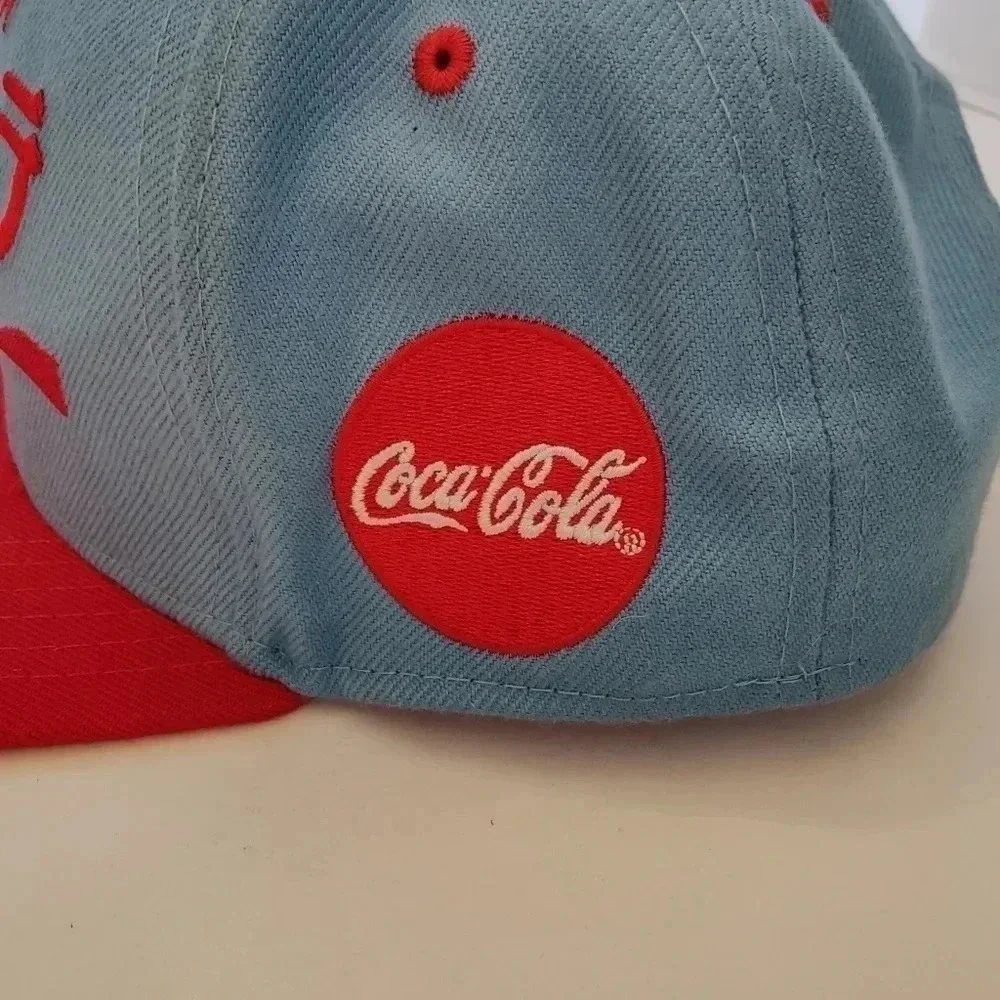 Genuine 2017 Coca Cola snap-back adjustable hat, rare Japanese, EXC